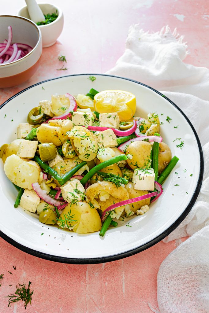 Easy Potato Salad Recipe in a bowl